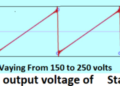 Voltage Stabilizer for very low ac  input