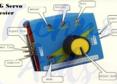 Very low-cost Robotic tool -The Servo Tester.